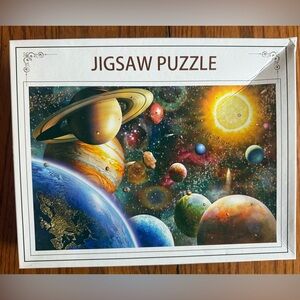 Space-Themed 1,000 piece Jigsaw Puzzle